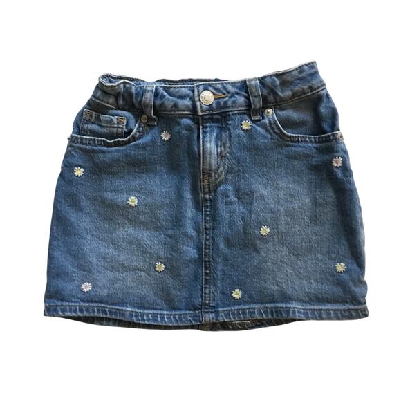 Cat & Jack daisy denim skirt - Picture 1 of 5
